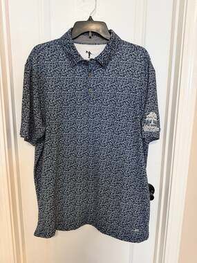 AndersonOrd Polo Size M Floral Golf Shirt